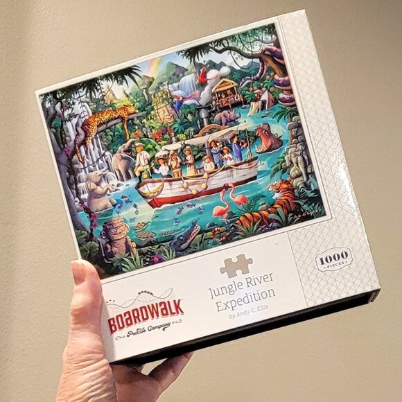 Boardwalk JUNGLE RIVER EXPEDITION Puzzle 1000 pieces - Picture 1 of 9